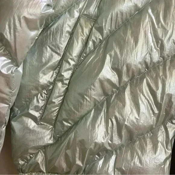 Noize amber mint metallic green puffer jacket bomber size small NEW - Picture 10 of 10